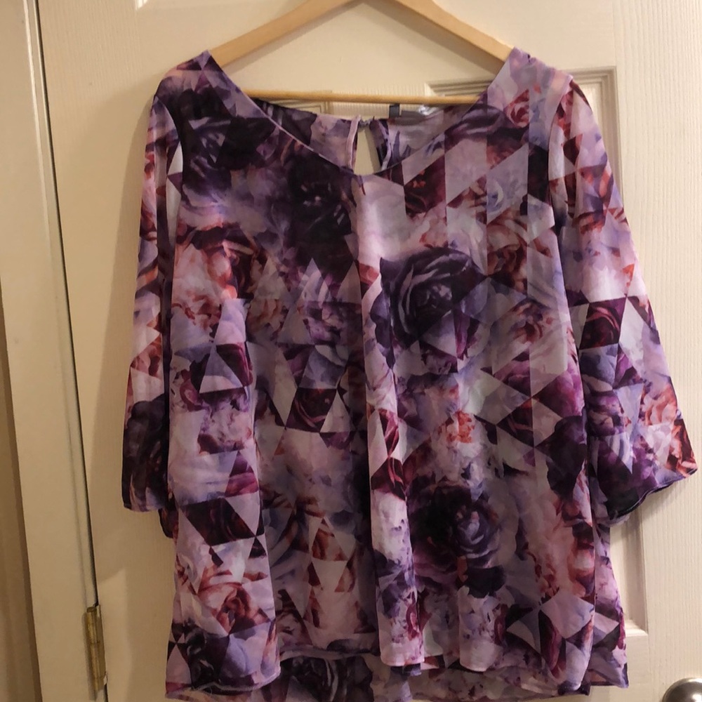 3/4 sleeve blouse